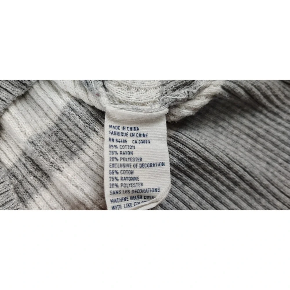 American Eagle Outfitters Stripe‎ Sweater S Button Shawl Collar Cardigan Bella